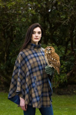 IRSKÉ PONCHO - VLNA, HALF ZIP 821