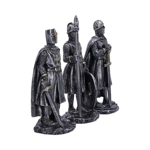 RYTÍŘI, TEMPLÁŘI, FIGURKY - 3 KUSY