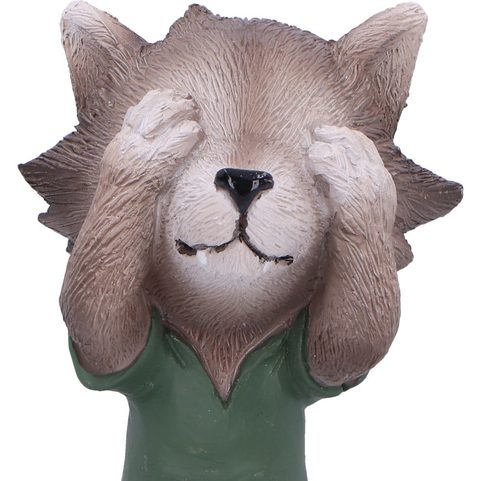 THREE WISE WEREWOLVES, FIGURKY - NEVIDÍM, NEMLUVÍM, NESLYŠÍM