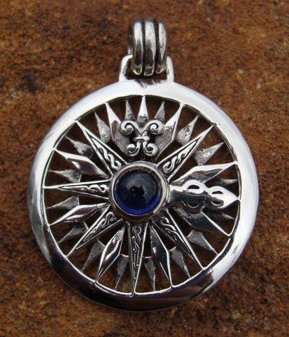 KOMPAS, AMULET, AG 925