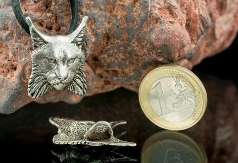 RYS OSTROVID - LYNX, PŘÍVĚŠEK, ZINEK