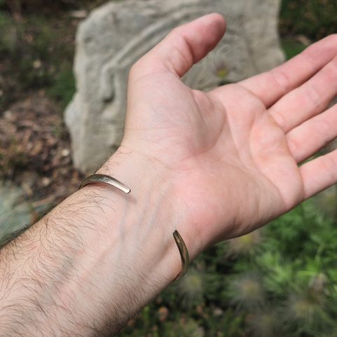 GOTLAND, VIKINGSKÝ NÁRAMEK, BRONZ