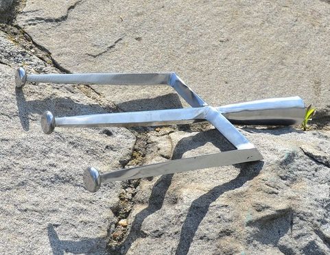 TROJZUBEC, GLADIATOR RETIARIUS, S KULIČKAMI