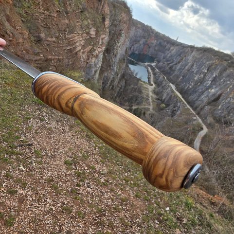 KELTSKÝ MEČ, MUST FARM, MLADŠÍ DOBA ŽELEZNÁ, LA TÉNE - ANGLIE