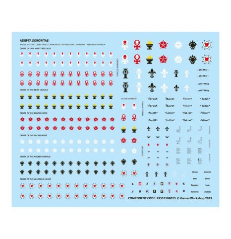 WARHAMMER 40K ADEPTA SORORITAS BATTLE SISTERS SQUAD