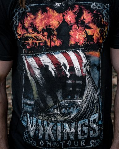 VIKINGS ON TOUR, TRIČKO PÁNSKÉ BAREVNÉ