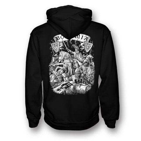 BOHEMIA, PŘEMYSL OTAKAR II., MIKINA S KAPUCÍ ZIPPER