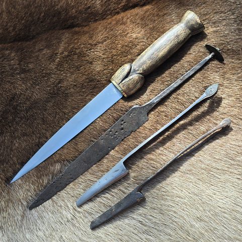 LEDVINOVÁ ČI FALICKÁ DÝKA, REPLIKA Z XV.STOLETÍ, HUSITSKÉ VÁLKY, ČECHY