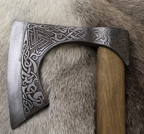 VALKNUT LEPTANÁ VIKINGSKÁ SEKYRKA