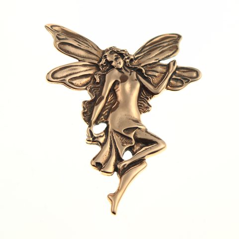 VÍLA, AMULET, BRONZ