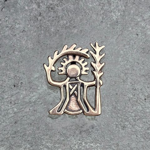 AKKA, SÁMSKÁ BOHYNĚ PLODNOSTI, PŘÍVĚŠEK BRONZ