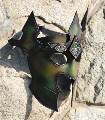 DARK LORD, KOŽENÁ MASKA