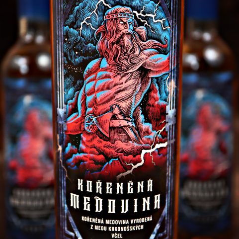 PERUN - MEDOVINA KOŘENĚNÁ 500 ML