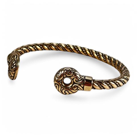 GALLIA, KELTSKÝ NÁRAMEK, NÁRAMEK, BRONZ