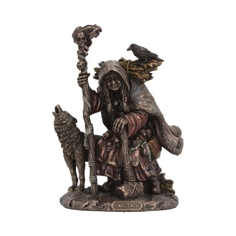 KELTSKÁ BOHYNĚ CAILLEACH 18,5 CM, FIGURKA