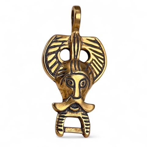 ODIN, PŘÍVĚŠEK, RIBE, DÁNSKO, BRONZ