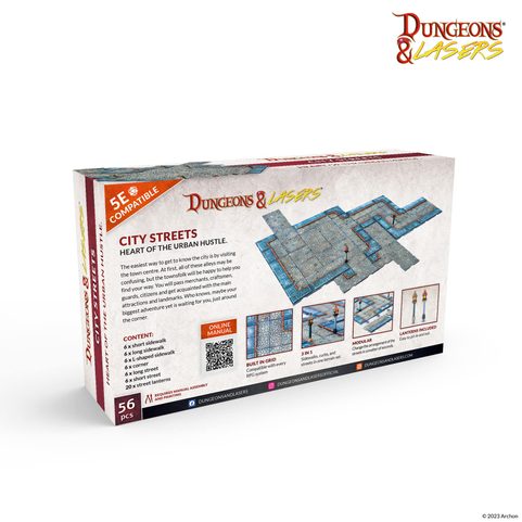 DUNGEONS & LASERS: CITY STREETS