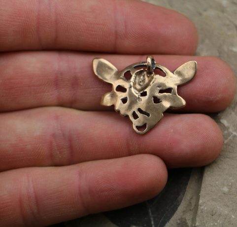 VÍLA, AMULET, BRONZ