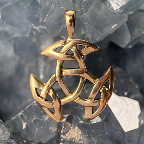 UZEL ŽIVOTA, KELTSKÝ BRONZOVÝ AMULET