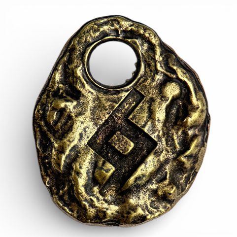 JERA, RUNOVÝ AMULET, STAROMOSAZ