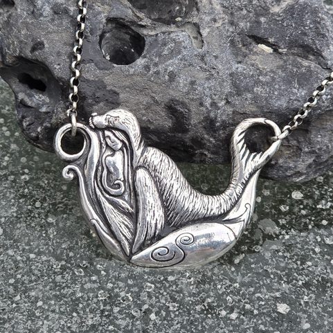 SELKIE, NÁHRDELNÍK, STŘÍBRO 925/1000