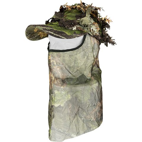 KAMUFLÁŽNÍ ČEPICE LLCS 3D BASEBALL CAP WITH VEIL