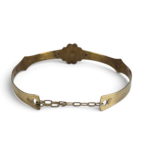 MEDIEVAL WOMEN’S BRASS CROWN