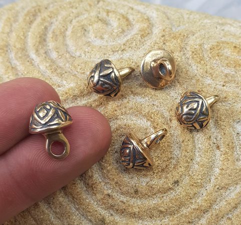 KNOFLÍK, XIV. - XV. STOLETÍ, BRONZ