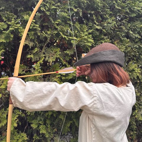 STŘEDOVĚKÁ PLSTĚNÁ ČEPICE, VLNA