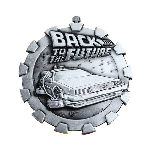 NÁVRAT DO BUDOUCNOSTI - BACK TO THE FUTURE SBĚRATELSKÝ MEDAILON