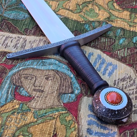 VIRTUS, JEDNORUČNÍ MEČ, 14.-15. STOLETÍ, FULL TANG