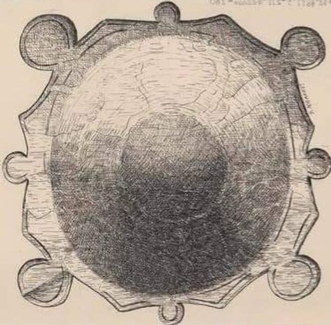 VIKINGSKÁ ZDOBENÁ MÍSA, OSEBERG LOĎ, NORSKO