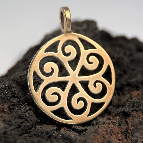 SYMBOL SLUNCE II, PŘÍVĚŠEK, BRONZ