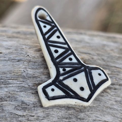 THOROVO KLADIVO ZDOBENÉ, JELENÍ PAROŽÍ