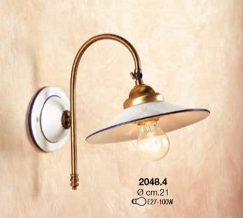 VICENZA KERAMICKÉ NÁSTĚNNÉ SVÍTIDLO 2048-4