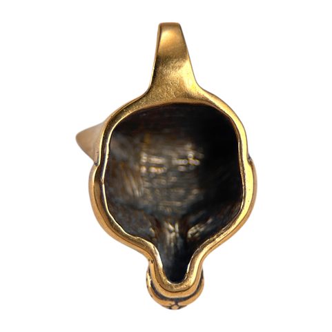 LIŠKA, LIŠČÍ HLAVA, PŘÍVĚŠEK, BRONZ
