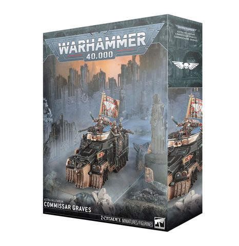WARHAMMER 40K: ASTRA MILITARUM: COMMISSAR GRAVES