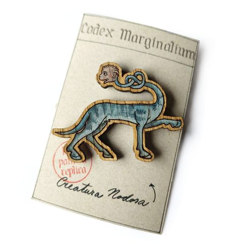 STŘEDOVĚKÝ PIN CREATURA NODOSA