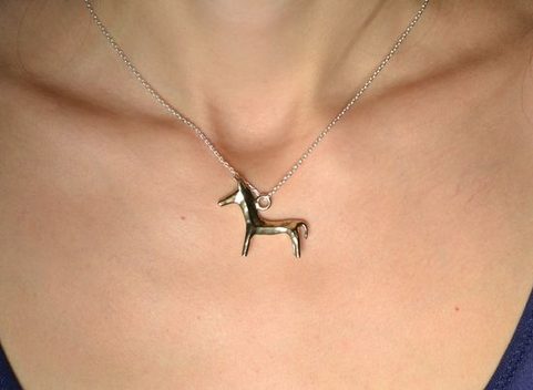 KELTSKÝ KŮŇ, INSPIRACE ORIGINÁLEM, PŘÍVĚSEK, BRONZ