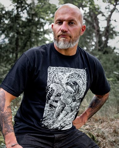 RAGNARÖK, SEVERSKÉ ČERNOBÍLÉ TRIČKO