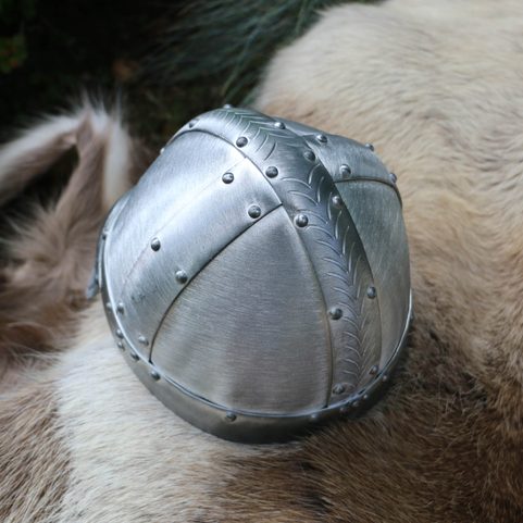 PŘILBA VIKING, DĚTSKÁ HELMA, HLINÍK