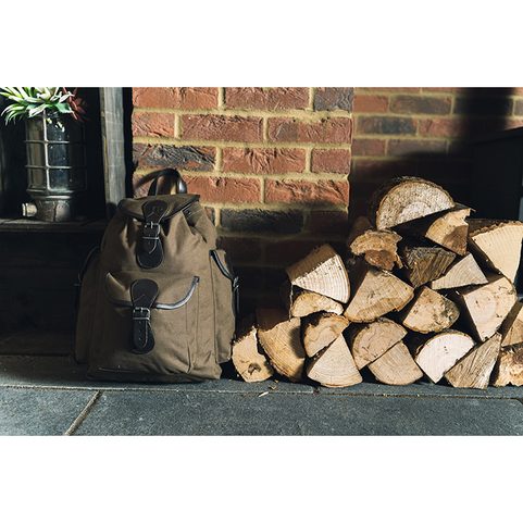 BATOH CANVAS DAY PACK ZELENÝ