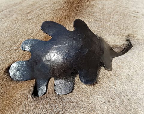 KOVANÝ DUBOVÝ LIST, MISKA