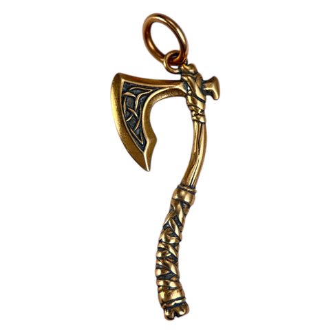 VÁLEČNÁ SEKERA, PŘÍVĚŠEK BRONZ