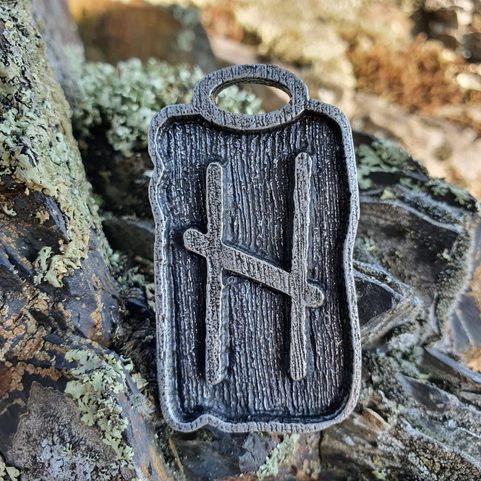 HAGALAZ - RUNOVÝ AMULET ZINEK