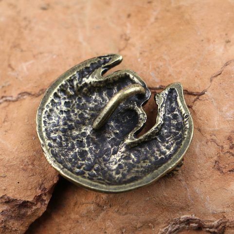 JEZEVEC, AMULET, STAROMOSAZ