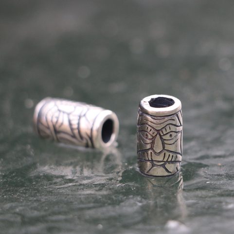 DĚD VOUS, STŘÍBRNÝ KORÁLEK DO VOUSŮ, VIKING, AG 925