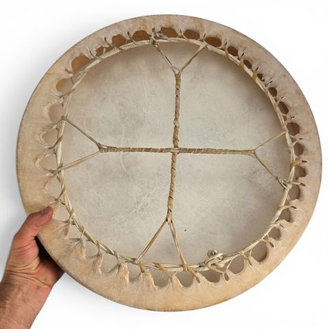 ŠAMANSKÝ RÁMOVÝ BUBEN, INDIÁNSKÝ Ø 50 CM