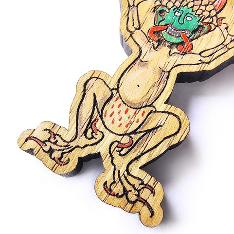 STŘEDOVĚKÝ PIN ANIMUS CODICIS