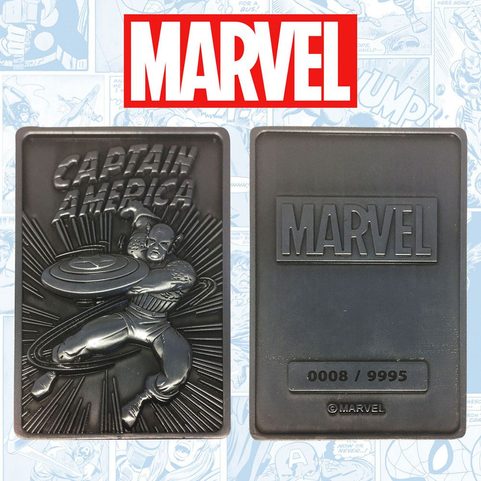 CAPTAIN AMERICA MARVEL SBĚRATELSKÝ INGOT